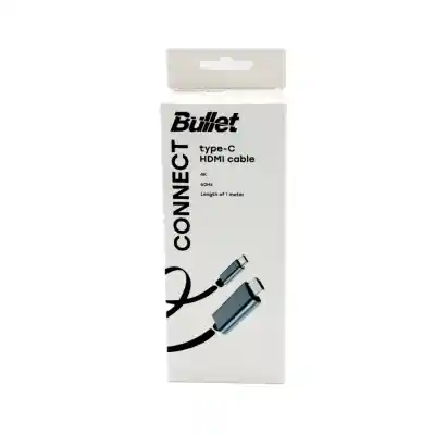 Laidas BULLET TYPE C–HDMI4K60 Hz,1m,AW26