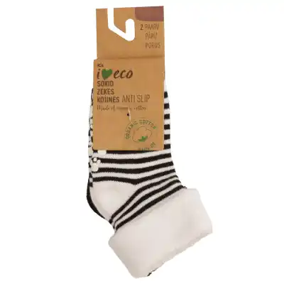 Kūdikių kojinės I LOVE ECO, 19 / 21, 2 p.