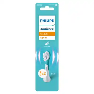 Dantų šep. galvutės PHILIPS SON. KIDS, 2 vnt