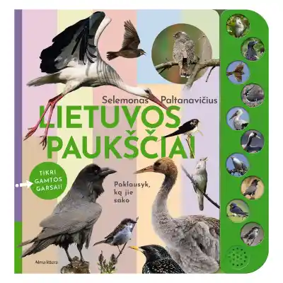 Knyga LIETUVOS PAUKŠČIAI