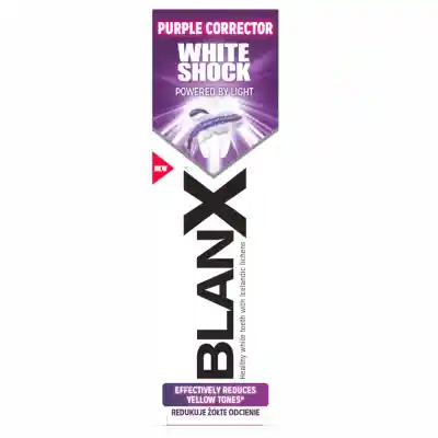 Dantų pasta BLANX WHITE SH. PURPLE, 75 ml