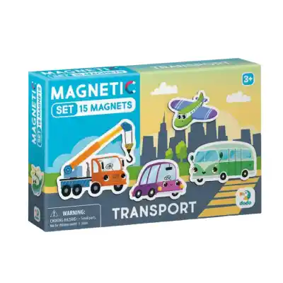 Magnetų rink. Transportas DODO, 15 vnt.