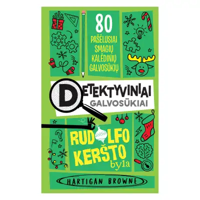Knyga DETEKTYVINIAI GALVOSŪKIAI