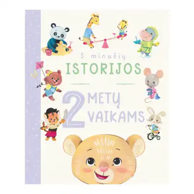 Knyga 5 MINUČ. ISTORIJOS 2 METŲ VAIKAMS