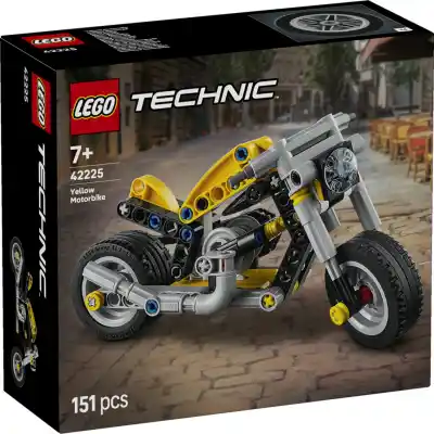 Konstruktorius LEGO Geltonas Motociklas 42225