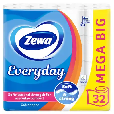 Tualetinis popierius ZEWA EVERYDAY, 32 rit.