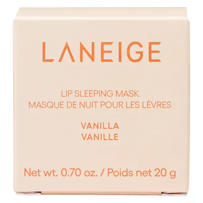 Naktinė lūpų kaukė LANEIGE EX VANILLA, 20 g