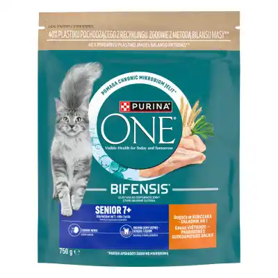 S. pašaras PURINA ONE 7+ kat. su višt., 750 g