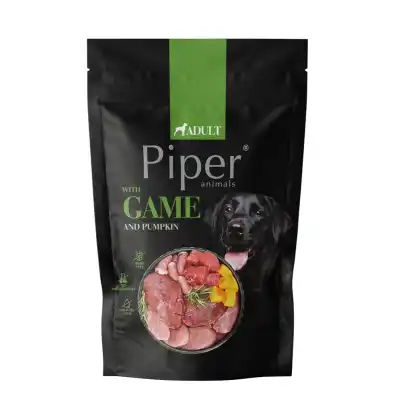 Šunų ėdalas PIPER, žvėriena, moliūgais, 500 g
