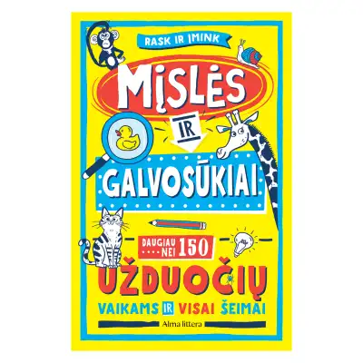 Knyga RASK IR ĮMINK. MĮSLĖS IR GALVVOSŪKIAI