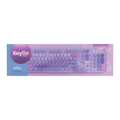 Belaidė klaviatūra KEYBE, violet., AW26