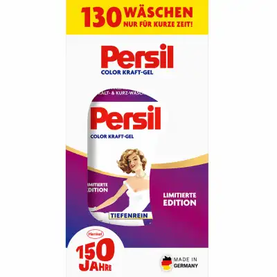Skalbimo gelis PERSIL COLOR, 130 sk. 5,85 l