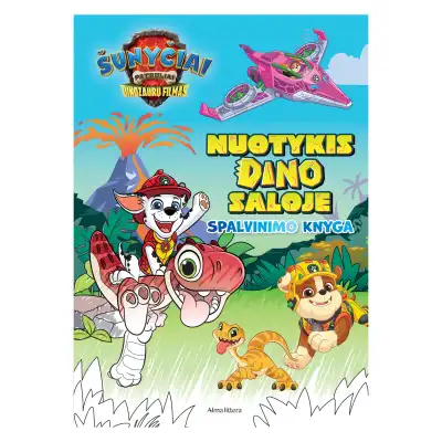 Knyga ŠUNYČIAI PATRULIAI. NUOTYKIS DINO SAL.