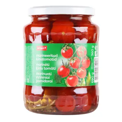 Mar. vyšniniai pomidorai RIMI, 690 g / 360 g