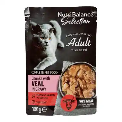 Kač. ėdalas su verš. NUTRIBALANCE SEL., 100 g