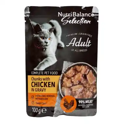 Kač. ėdalas su višt. NUTRIBALANCE SEL., 100 g