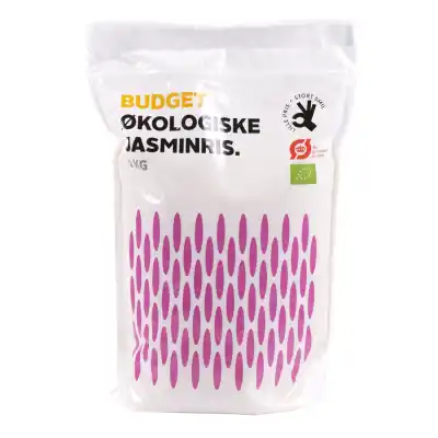 Ekologiški JASMINE ryžiai BUDGET, 1 kg