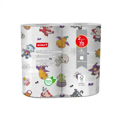 Popieriniai rankšluosčiai RIMI, 2 sl., 70 l.