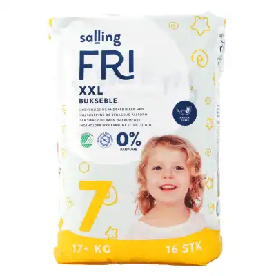 Sausk. SALLING FRI XXL, 7 d., 17+ kg, 16 vnt.