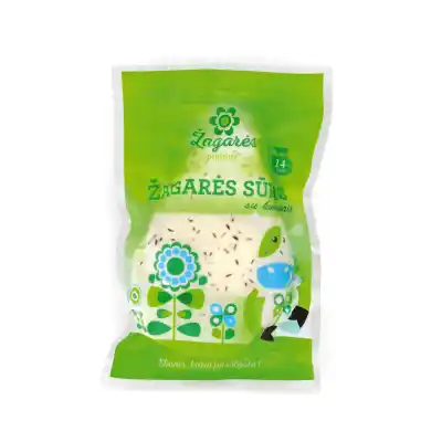 Varškės sūris su kmynais ŽAGARĖS, 14%, 1 kg