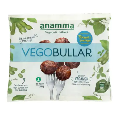 Šaldyti sojų kukuliukai ANAMMA, 300 g