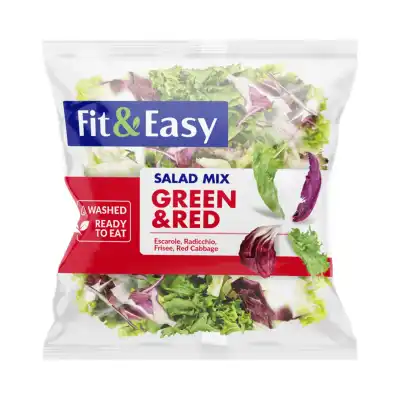 Plautų salotų mišinys FIT&EASY GREEN&RED,150g