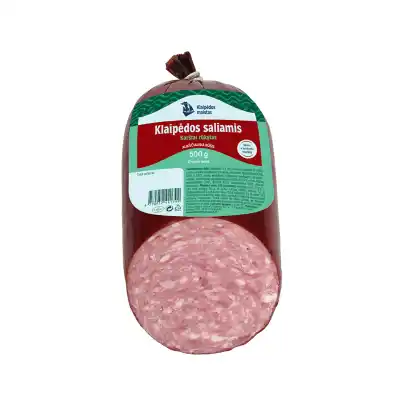 Karštai rūkytas Klaipėdos saliamis,500g