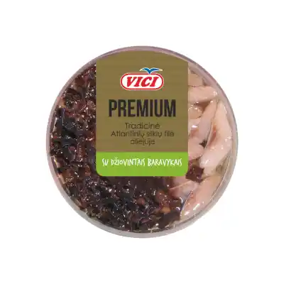 Silkių filė gab. su barav. aliejuje VIČI,210g
