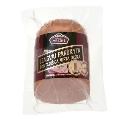 Virta lengvai parūkyta DAKTARIŠKA dešra, 550g