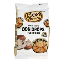 Grybų sk.duonos traškučiai BON DROPS,70g