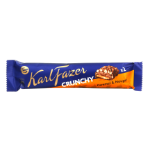 Šokoladinis batonėlis KARL FAZER CRUNCHY, 55g