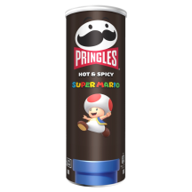 Bulvių traškučiai PRINGLES Hot & Spicy, 165 g