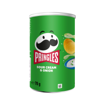 Užkandis PRINGLES SOUR CREAM & ONION, 70g