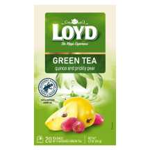 Zaļā tēja Loyd ar cidoniju/opunciju 20x1,7g