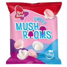 Žėlė saldainiai RED BAND SWEET MUSHROOMS,100g