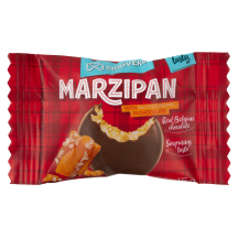 Marcipāns Skrīveru šokolādē ar sāl. karam. Kg