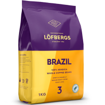 Kafijas pupiņas Lofbergs Brazil 1kg