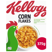 Brokastu pārslas Kelloggs Corn Flakes 375g