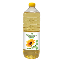 Rafinuotas saulėgrąžų aliejus NATURALS, 1 l