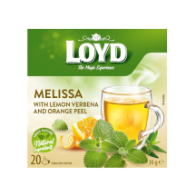 Melissi tee sidruni ja apelsini Loyd 20x1,5g