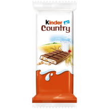 Šok. batonėlis su jav., KINDER COUNTRY, 24g