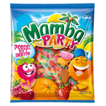 Košļājamās konfektes Mamba Party 140g