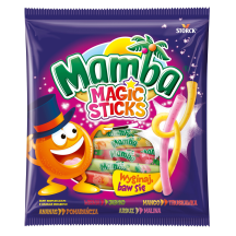 Kramtom. saldainiai MAMBA MAGIC STICKS, 140 g