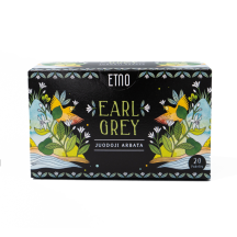 Juod. arbata su bergam. ETNO EARL GREY, 40 g