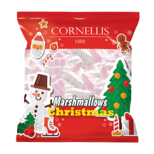 Kalėd. zefyriniai saldainiai CORNELLIS, 160 g