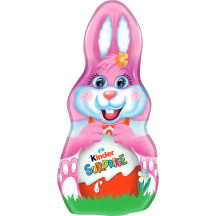 Šokol. figūr. Kinder ar rotaļlietu, rozā 75g