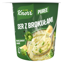 Bulvių košė su sūriu ir brokoliais KNORR, 50g