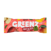 Vaisių ir sėklų užkandis GREENZ MANGO, 30 g