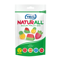 Guminukai VIDAL NATURALL SOUR FRUIT MIX, 180g