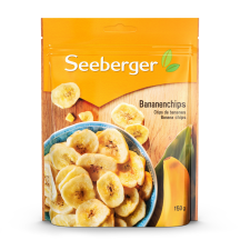 Bananų traškučiai SEBERGER, 150 g